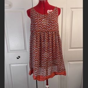 Lux Flowy Tunic Tank L